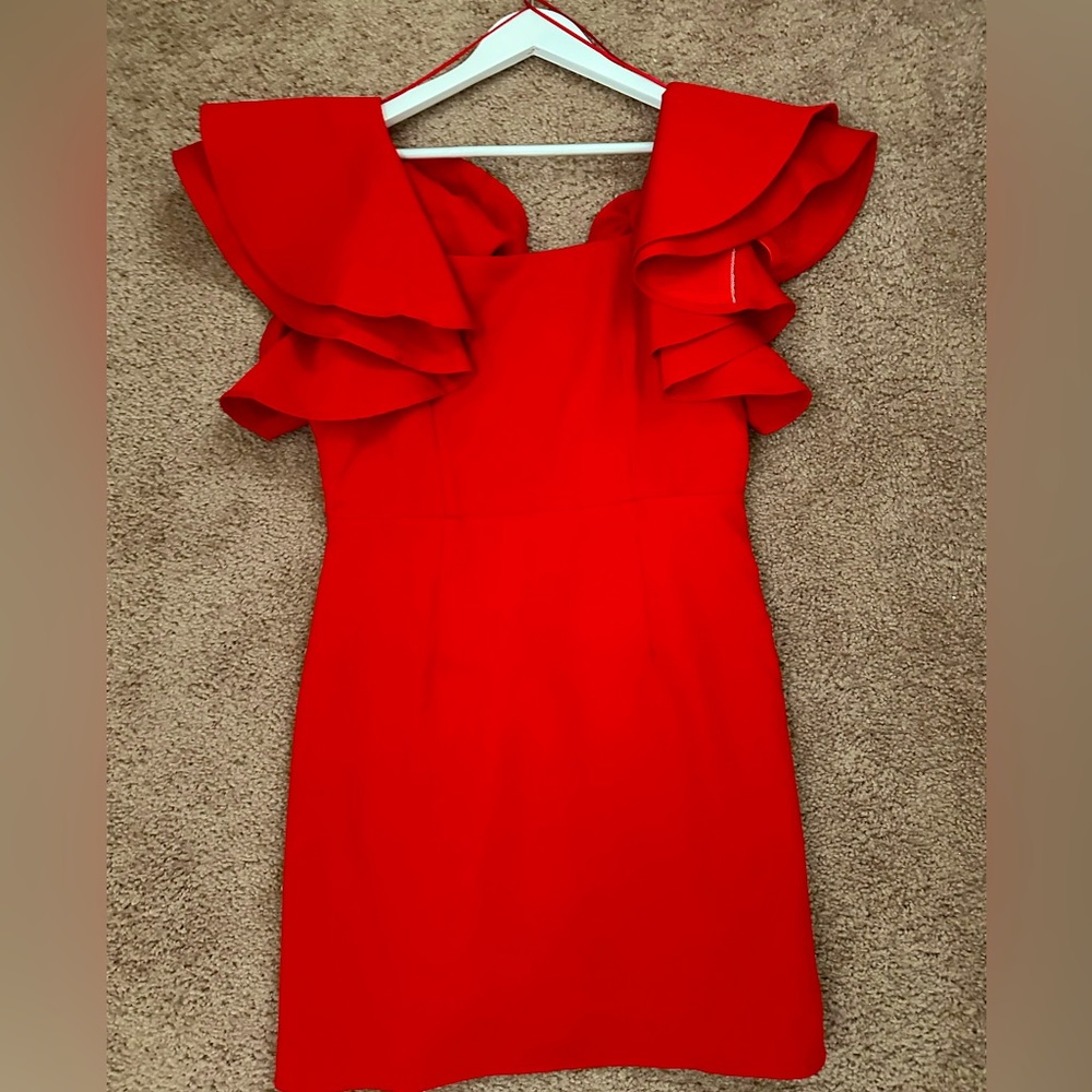 Red cocktail dress NWT